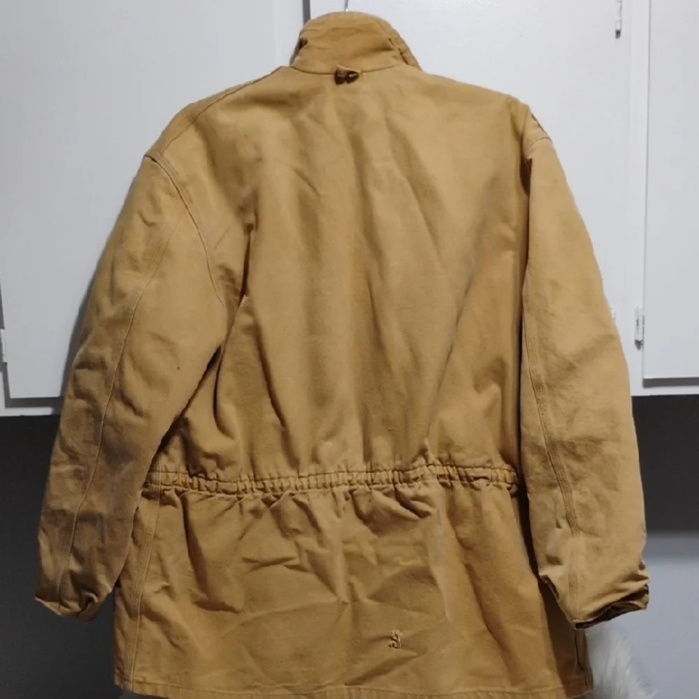 Carhartt Tan Men's Field Blanket Lined Duck Hunting Vtg Jacket (BX81) - Picture 8 of 11